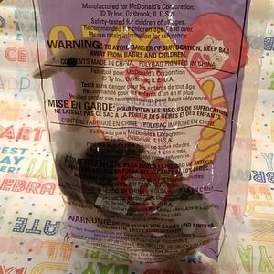 1999 MCDONALD'S STRETCHY THE OSTRICH BEANIE BABY